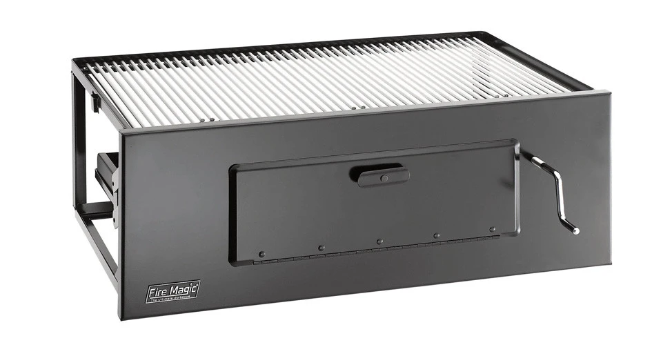 Fire Magic Lift-A-Fire 30" Regal Charcoal Built In Grill (No Cooking Grates) - 3334 3 Fire Magic Lift-A-Fire 30" Regal Charcoal Built In Grill (No Cooking Grates) - 3334