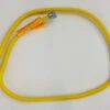 4 Ft 3/8 Yellow Coated Stainless Steel Flex Hose Connector - 525000 -Outdoor Kitchen 4 Foot Yellow Hose 28900.1657300130.1500.1500