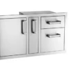 Fire Magic Access Door With Platter Storage & Double Drawer