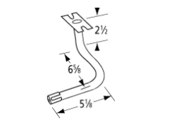 Charmglow CC1 Grill Repair Venturi, Right Side - V6 5 Charmglow CC1 Grill Repair Venturi, Right Side - V6 -Outdoor Kitchen 70501 05717.1688827555.1500.1500