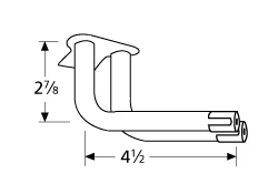 Fiesta 4 1/2" X 2 7/8", L-shaped Twin Venturi 3 Fiesta 4 1/2" X 2 7/8", L-shaped Twin Venturi