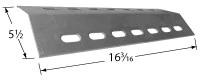 16 3/16 X 5 1/2, Swiss Grill Heat Plate - 95501