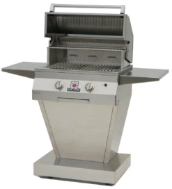 Solaire IRBQ 27" Deluxe InfraVection Grill, Angle Base, One IR Burner