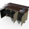 Challenger 72" Deluxe Entertainment Center Patio Bar -Outdoor Kitchen Bar Island 29249.1615392941.1500.1500