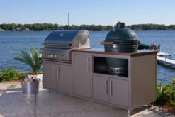 Challenger Designs Coastal 83" Outdoor Kitchen Package With Delta Heat 32" Grill And Large Egg Base - 17COGI-83-GDK -Outdoor Kitchen Challenger Design GB 5.17 71 81016.1678714099.1500.1500