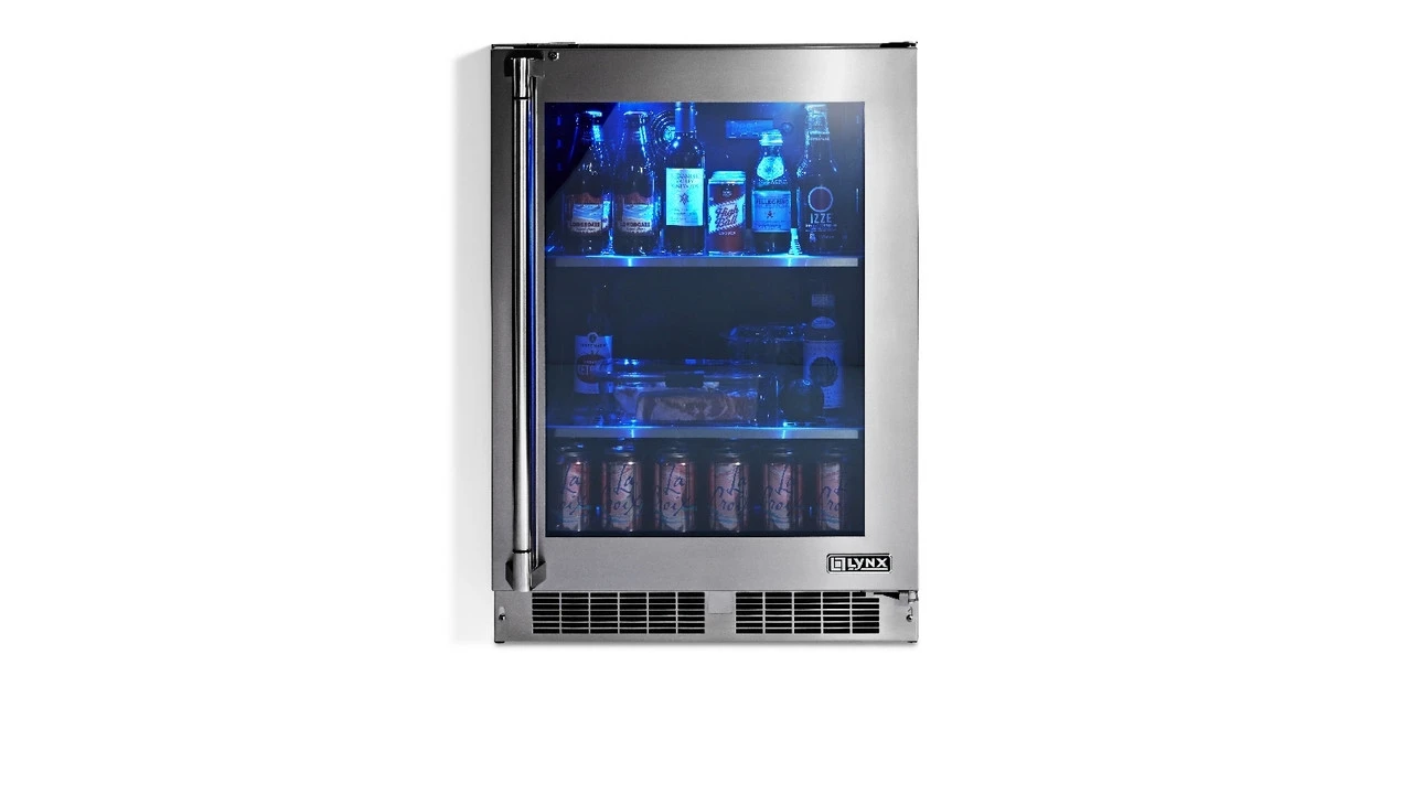 Lynx 24" Outdoor Refrigerator With Glass Door - LN24REFG 3 Lynx 24" Outdoor Refrigerator With Glass Door - LN24REFG
