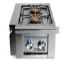 Lynx Cart Mounted Double Side Burner - LCB2-3 -Outdoor Kitchen Lynx Cart Mounted Double Side Burner LCB2 3 61869.1683386315.1500.1500