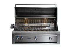Lynx 42 Built-in Trident All-Sear Infrared Grill W Rotisserie - L42ATR -Outdoor Kitchen Lynx L42 Hood Open 27908.1607449261.1500.1500