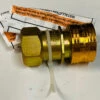 H100-008 Natural Gas 1/2" Brass Quick Connect Coupling -Outdoor Kitchen Natural Gas 1 2 inch Brass Quick Connect Coupling 72996.1684770486.1500.1500