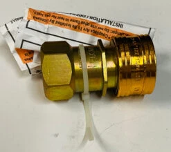 H100-008 Natural Gas 1/2" Brass Quick Connect Coupling
