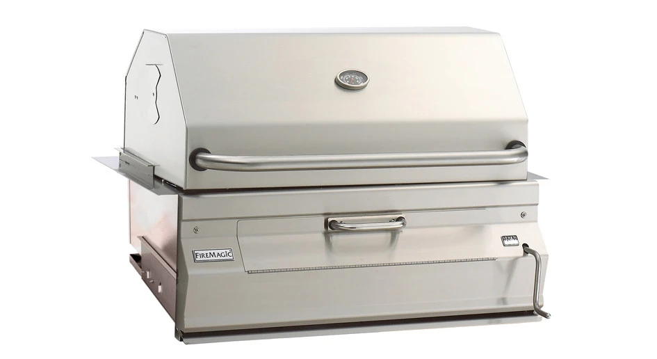 Firemagic 24" Charcoal Series Built-in Grill W Smoker Oven/Hood 3 Firemagic 24" Charcoal Series Built-in Grill W Smoker Oven/Hood