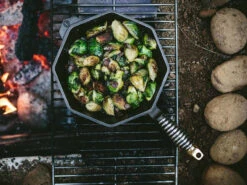 Finex 12" Cast Iron Skillet 10 Finex 12" Cast Iron Skillet -Outdoor Kitchen finex 12 cast iron skillet brussel sprouts 06792.1605903332.1500.1500