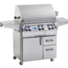 Fire Magic Echelon 660s Grill On Cart W Single Side Burner, One Infrared Burner, Digital Thermometer -Outdoor Kitchen fire magic echelon e660s 62 57508.1696347538.1500.1500
