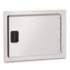 FireMagic Legacy 14 X 20 Single Stainless Storage Door With Black Latch Handle - 23914-S -Outdoor Kitchen firemagic 23914 s legacy 64556.1477010013.1500.1500