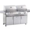 Fire Magic A830S Combo Grill On Cart, One Infrared Burner, No Rotisserie