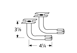 Venturi Tubes, Select Arkla Gas Grills 3 Venturi Tubes, Select Arkla Gas Grills
