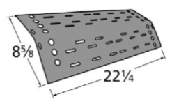 22 1/4 X 8 5/8, Porcelain Heat Shield, Grill Mate - 92681 -Outdoor Kitchen yhst 87469101818510 2155 18539285 34916.1649096262.1500.1500