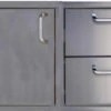 30" Single Door - 2 Drawer Combo, 260 Series -Outdoor Kitchen yhst 87469101818510 2155 27572495 00857.1621950023.1500.1500