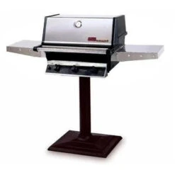 MHP THRG2 Hybrid Propane Grill W/ SearMagic Grids On Bolt Down Post