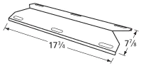 17 3/4 X 7 7/8, Jenn-Air, Nexgrill Stainless Heat Shield - NGJAHP1 4 17 3/4 X 7 7/8, Jenn-Air, Nexgrill Stainless Heat Shield - NGJAHP1 - Image 2